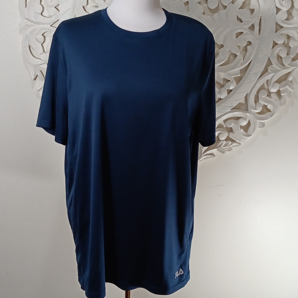 FILA NAVY WORK OUT SHIRT XL